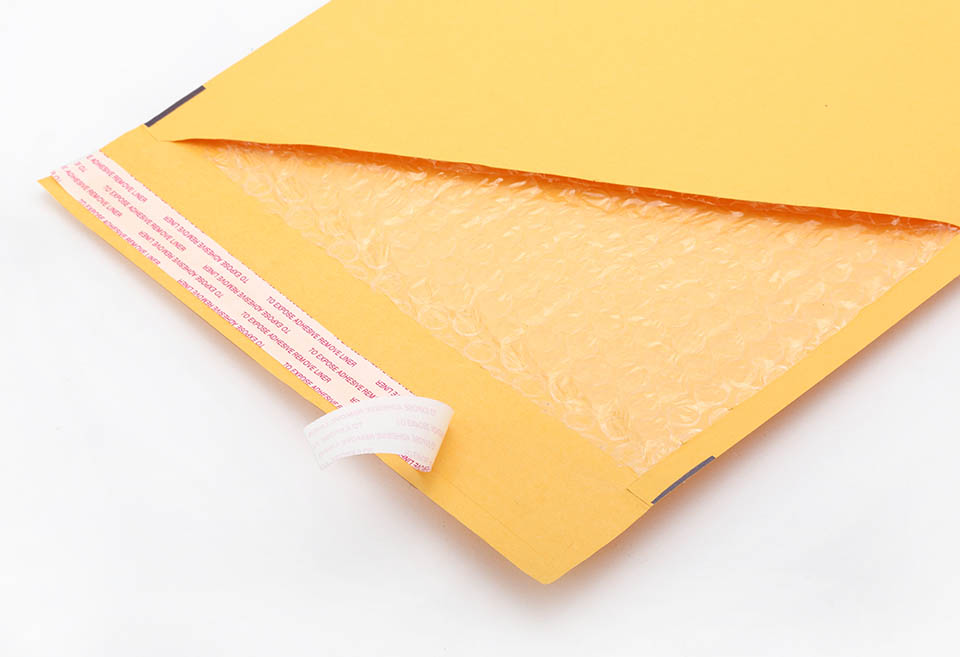 Kraft Bubble Envelope with two glue